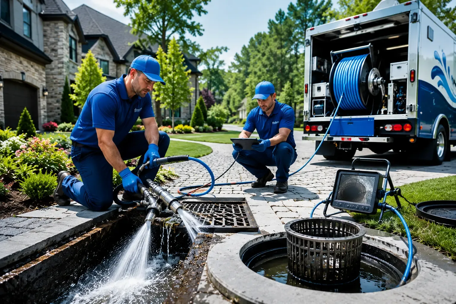Local outdoor drain cleaning professionals in Leasburg, MO